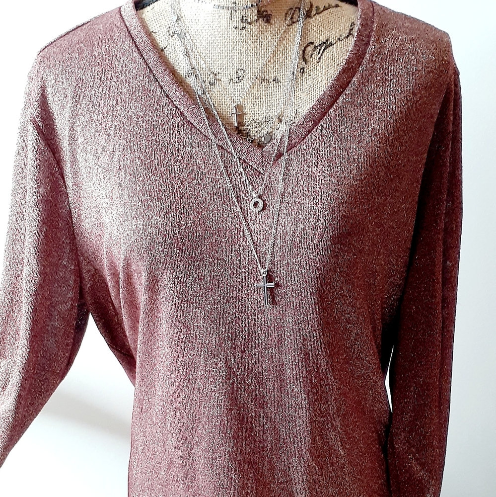 Rose Gold Long Sleeves Shirt